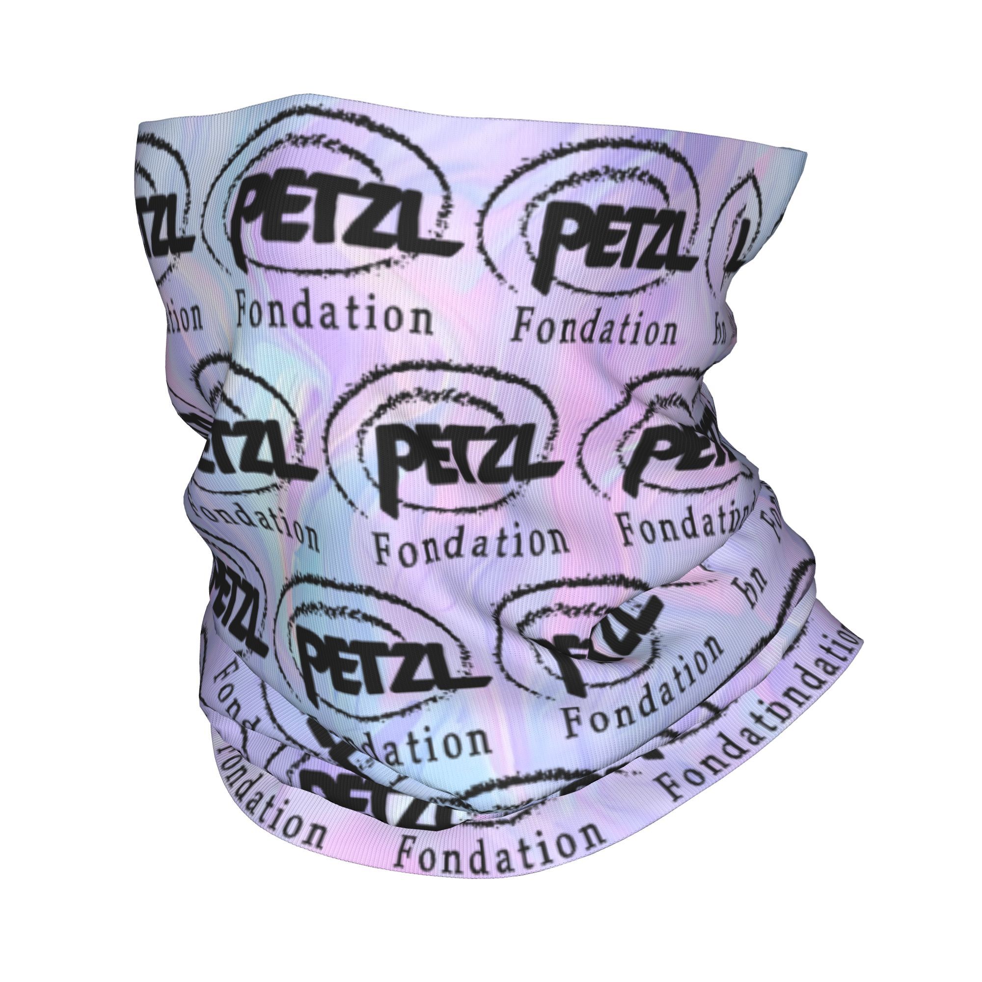 Wool Balaclava Knit - Custom Colorful P-Petzls Bandana Neck Gaiter