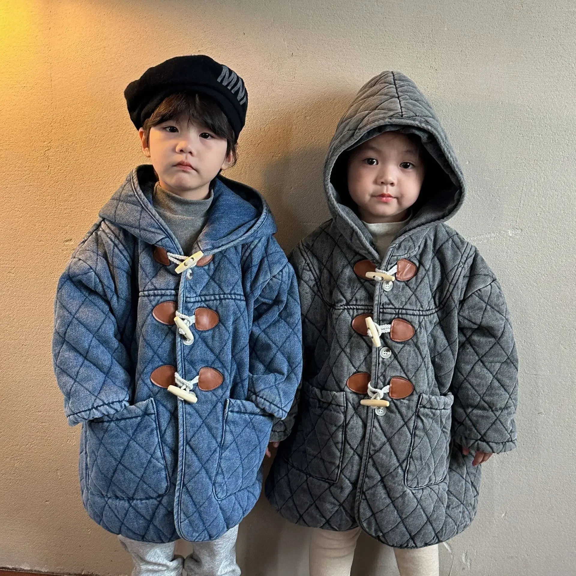 Winter Clothing Activity - Parkas Children Clothing Cotton Long Plush