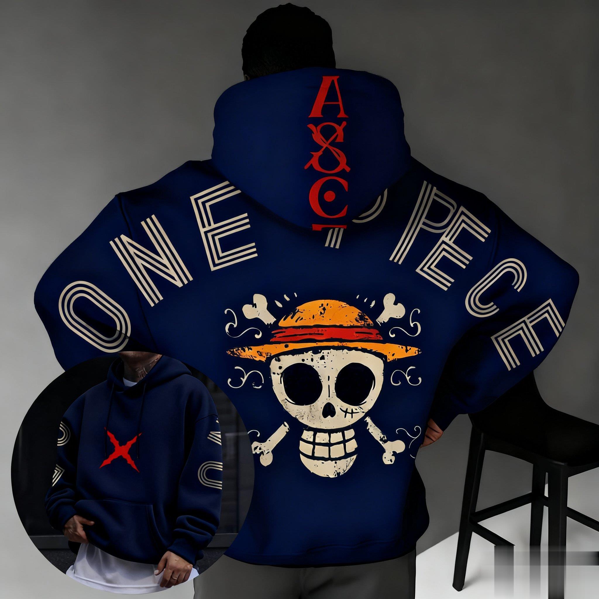 Winter Clothing Anime - Y2k Oversized One Piece Hoodie Women