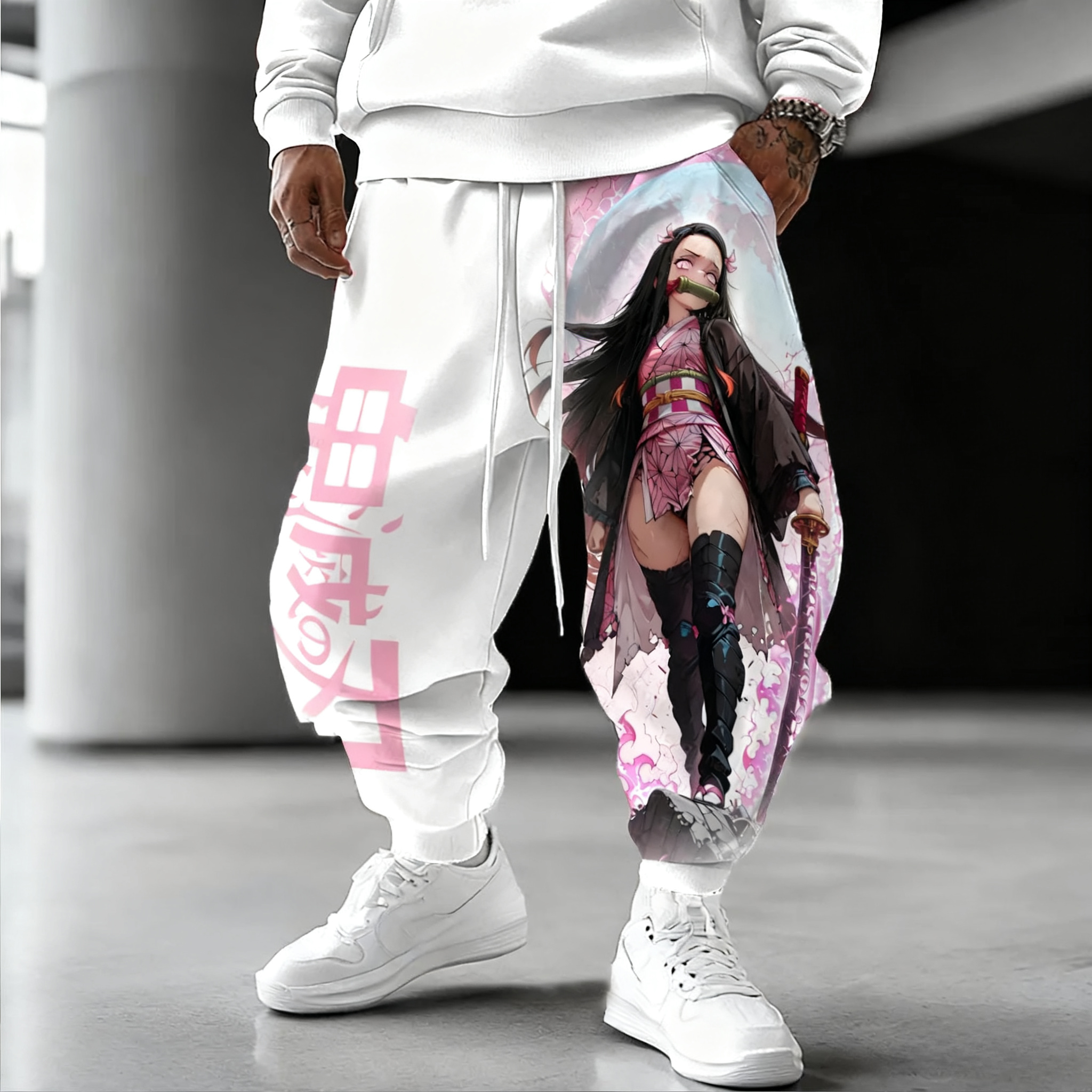 Winter Clothing Anime - Demon Slayer Cotton Pants 2025 Autumn/Winter