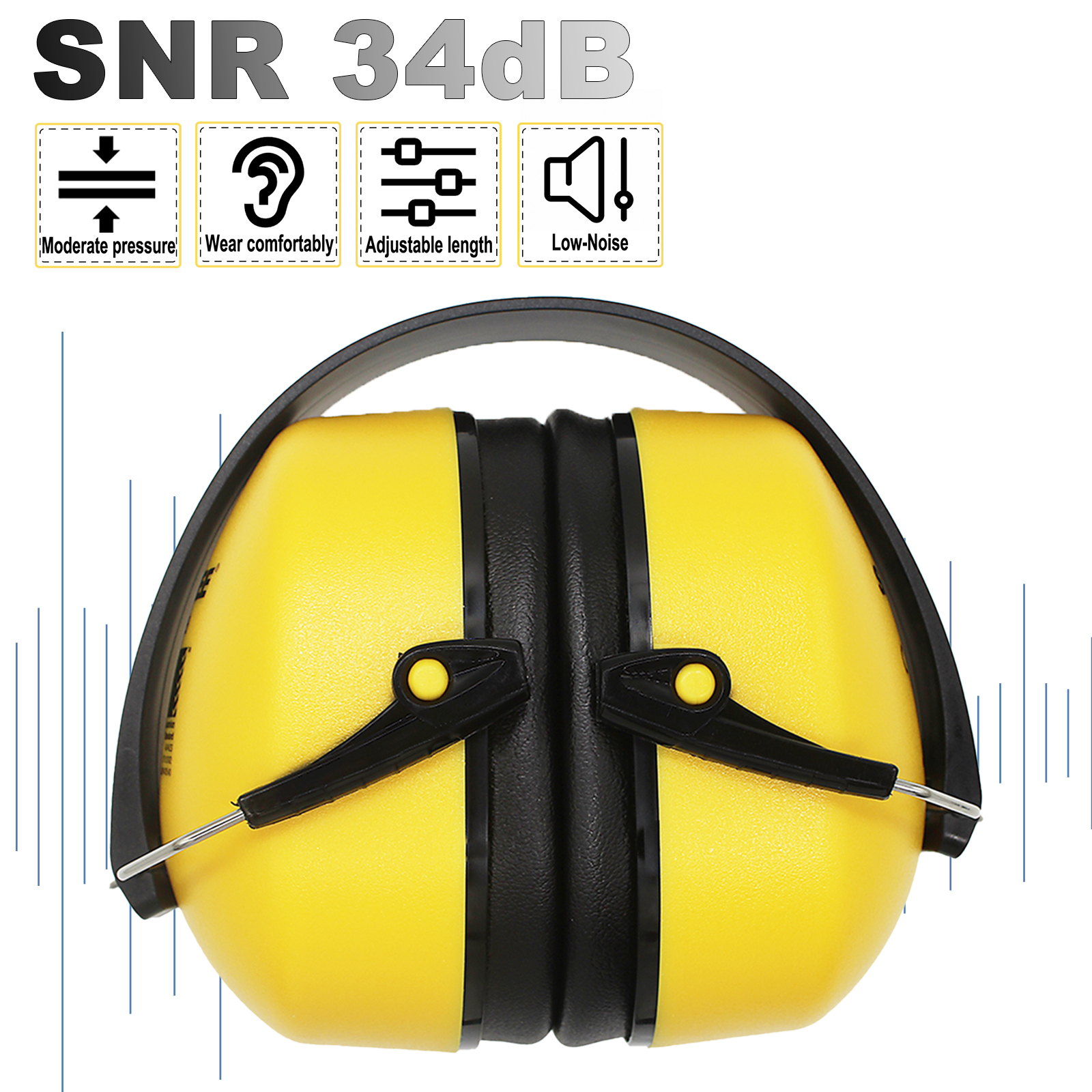 Safetree CE En 352-1: 2002 Fol - огляд і ціна Ear Muff Foldable