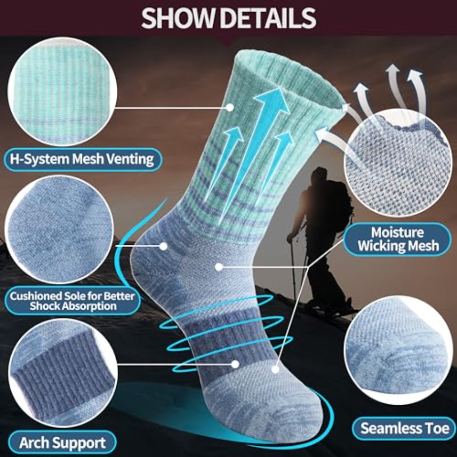 Anlisim Merino Wool Hiking Soc - огляд і ціна Thermal Sock Merino