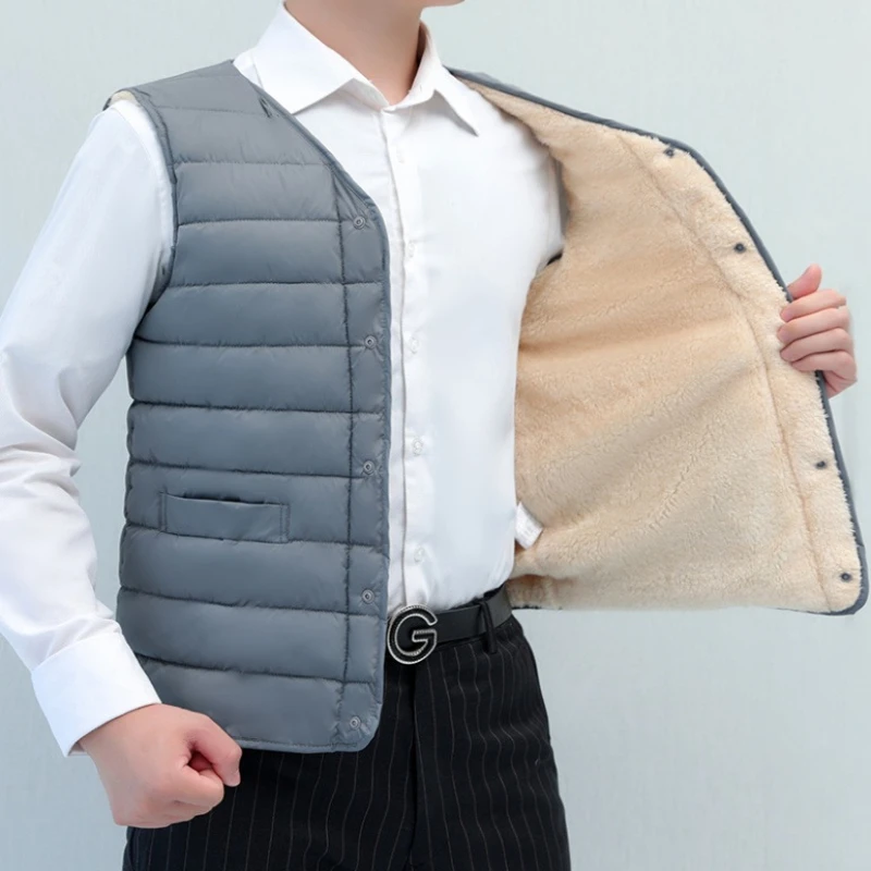 Plus Size Men's Winter Vest Th - огляд і ціна Winter Clothing Activity