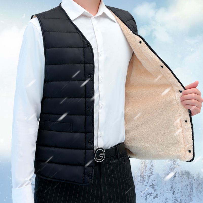 Plus Size Men's Winter Vest Th - огляд і ціна Winter Clothing Activity