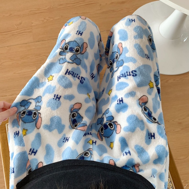 Lilo&Stitch Flannel Pajamas wi - огляд і ціна Winter Clothing Anime