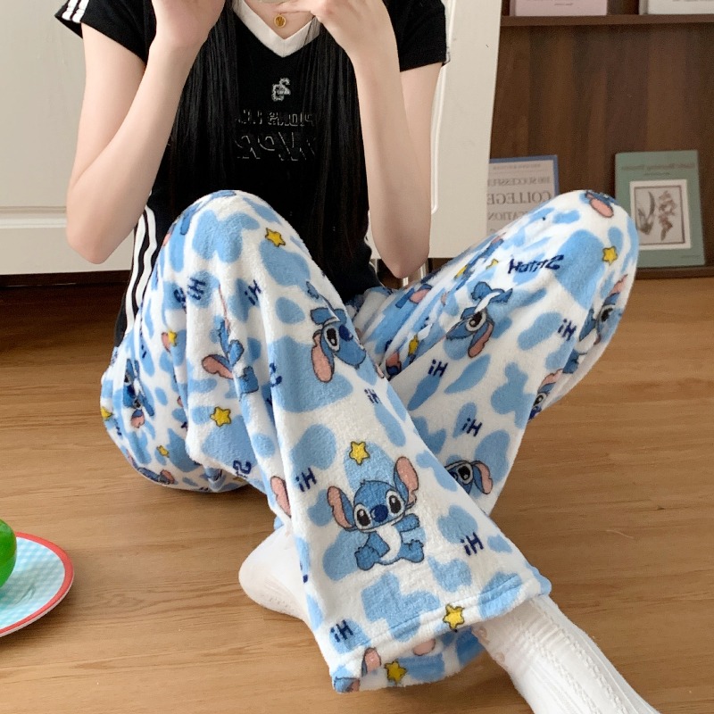 Lilo&Stitch Flannel Pajamas wi - огляд і ціна Winter Clothing Anime