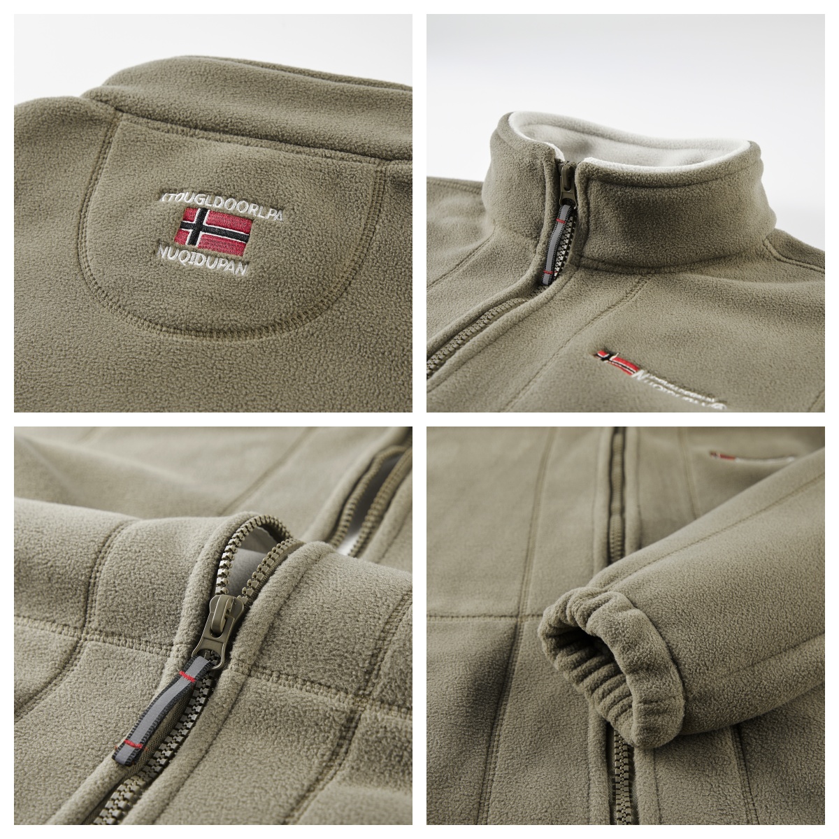 Thickened Fleece Double-sided  - огляд і ціна Winter Clothing Norway