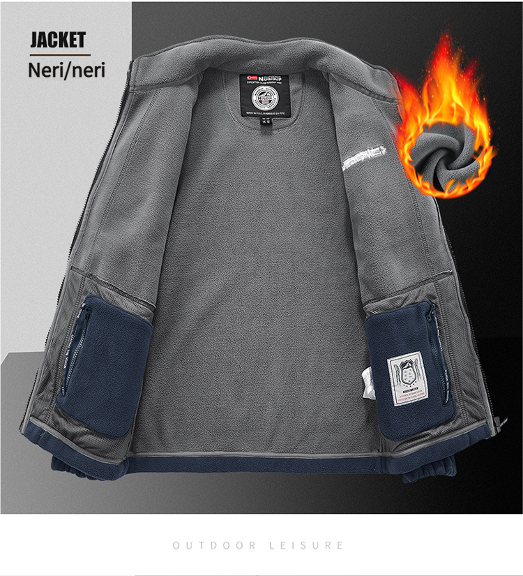 Thickened Fleece Double-sided  - огляд і ціна Winter Clothing Norway