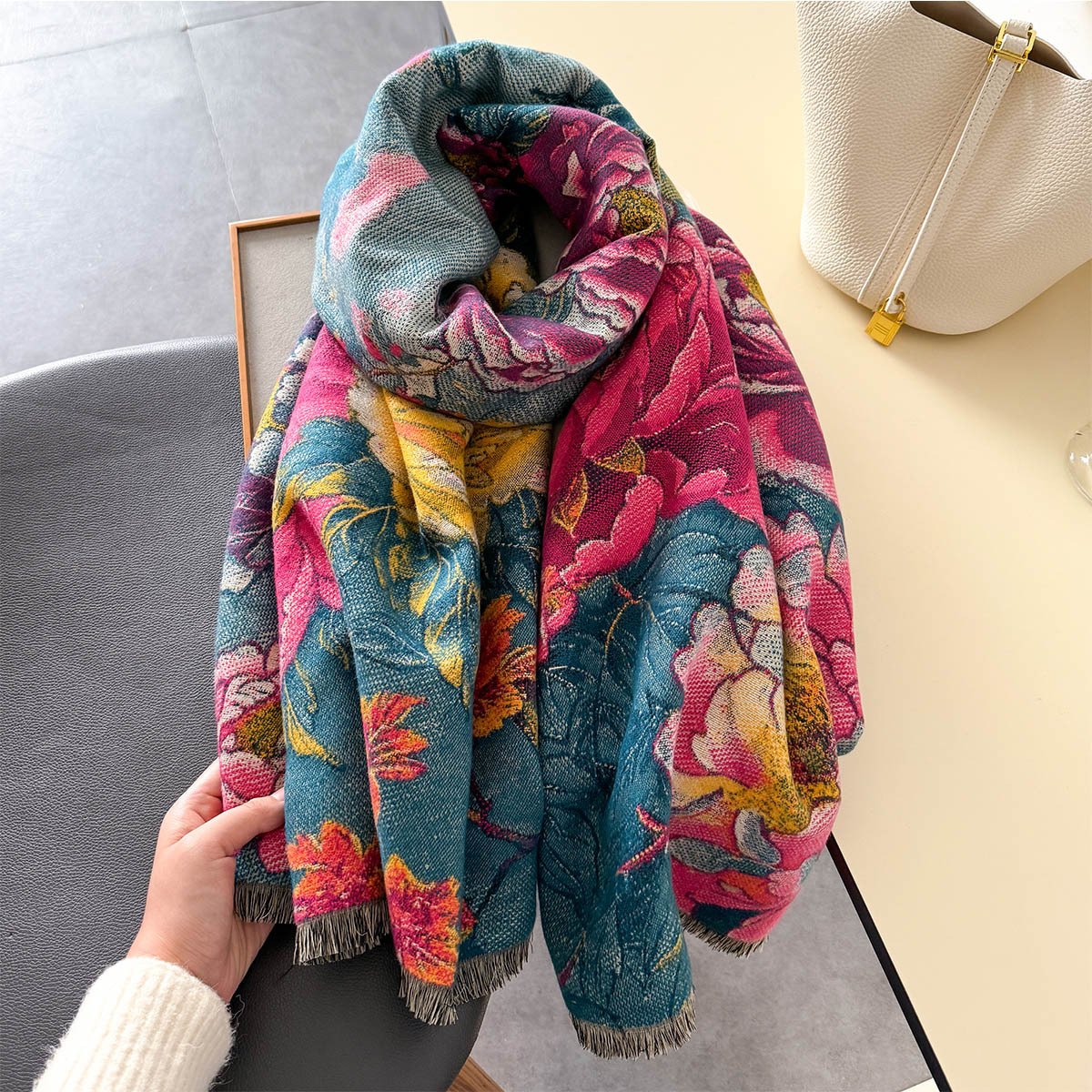Warm Cashmere Scarf Women Shaw - огляд і ціна Cashmere Scarf Wrap