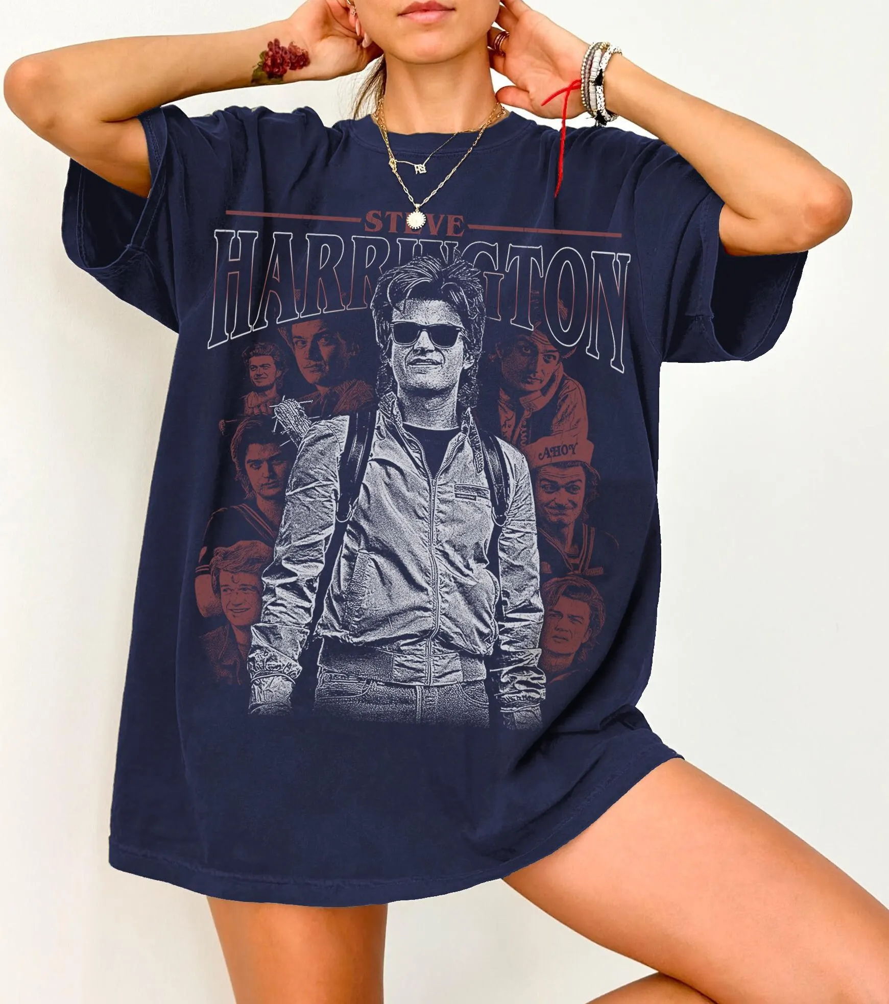 Steve Harrington T-Shirt Unise - огляд і ціна Winter Clothing Gif