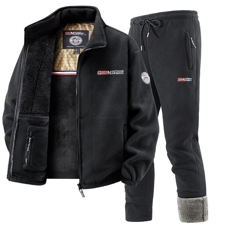 Mens Winter Fleece Tracksuit S - огляд і ціна Winter Clothing Equipment