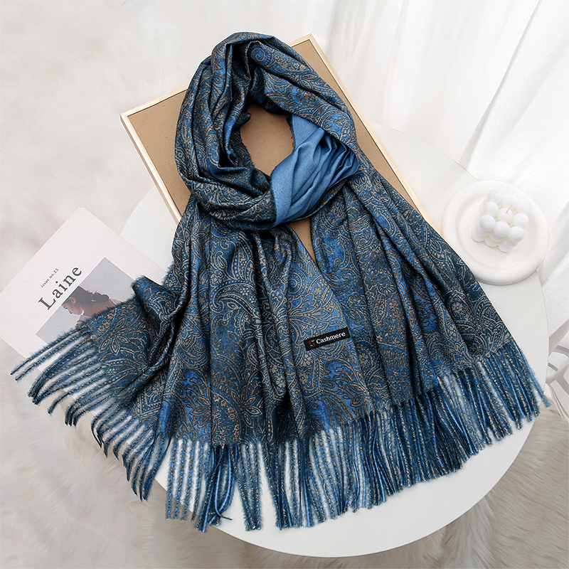 Luxury Paisley Pashmina Shawl  - огляд і ціна Cashmere Scarf Wrap