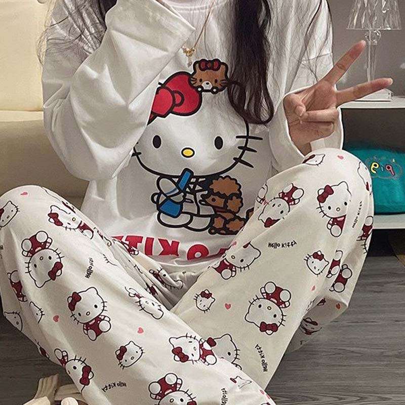 Kawaii Sanrios Hello Kittys Wo - огляд і ціна Winter Clothing Anime