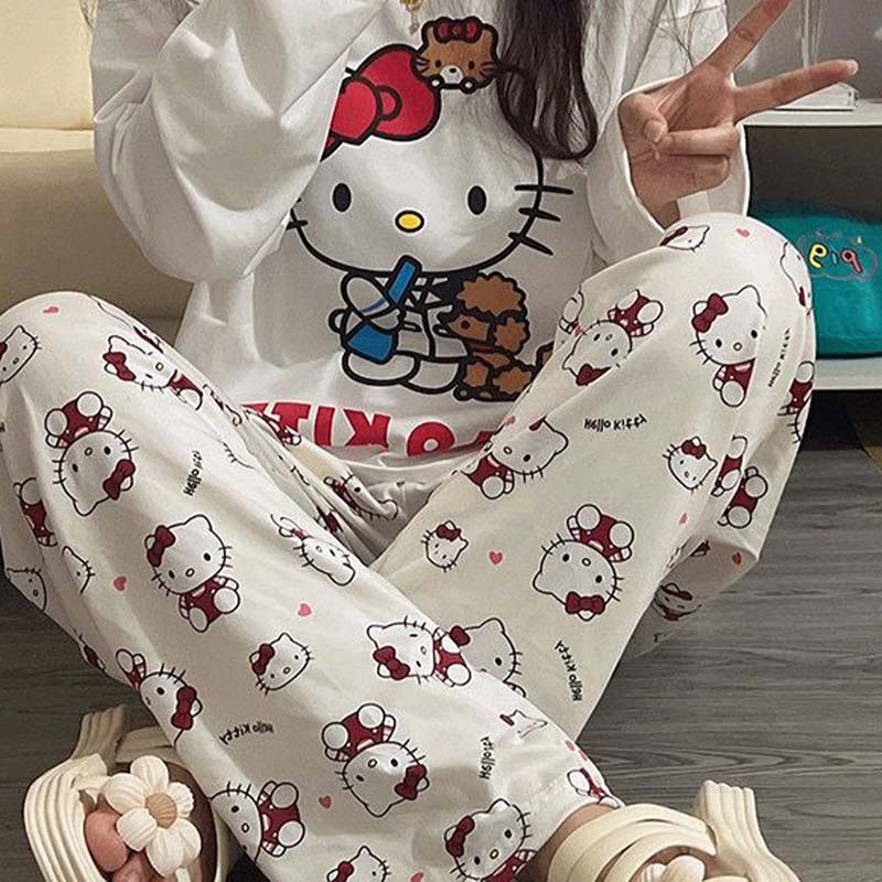 Kawaii Sanrios Hello Kittys Wo - огляд і ціна Winter Clothing Anime