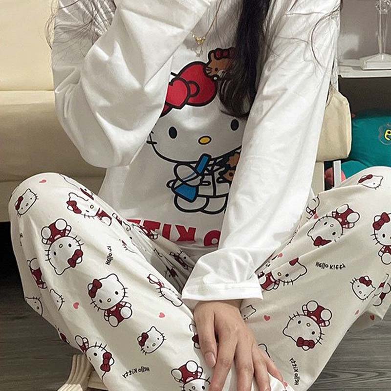 Kawaii Sanrios Hello Kittys Wo - огляд і ціна Winter Clothing Anime