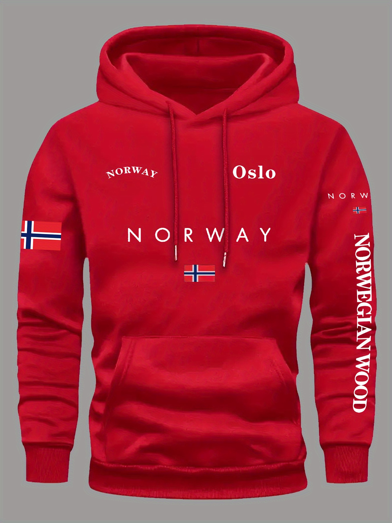 NORWAY Flag Hoodies Men Women  - огляд і ціна Winter Clothing Norway