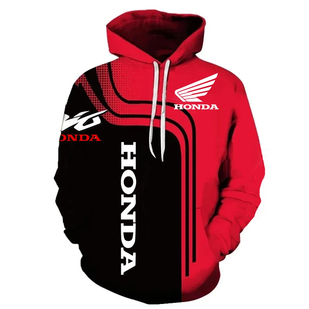 Honda Hoodie Streetwear Fashio - огляд і ціна Winter Clothing Logos