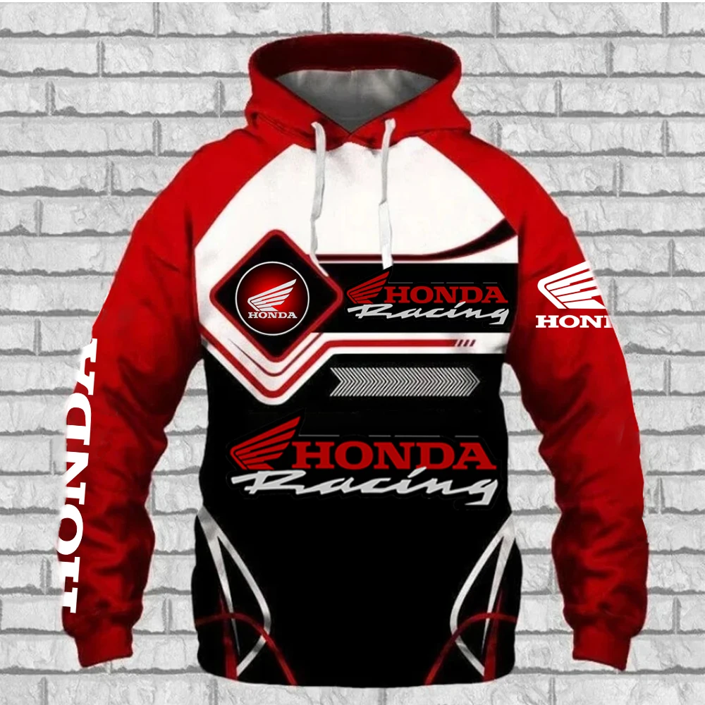Honda Hoodie Streetwear Fashio - огляд і ціна Winter Clothing Logos