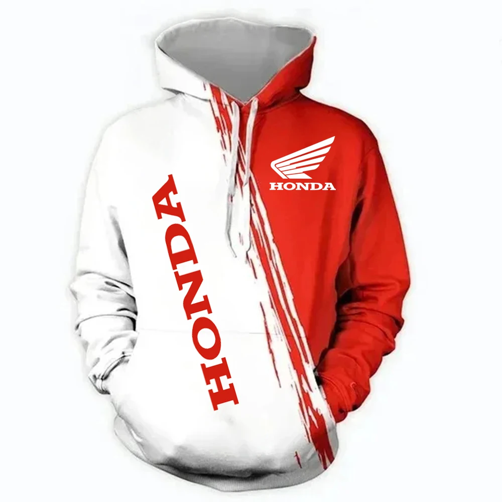 Honda Hoodie Streetwear Fashio - огляд і ціна Winter Clothing Logos