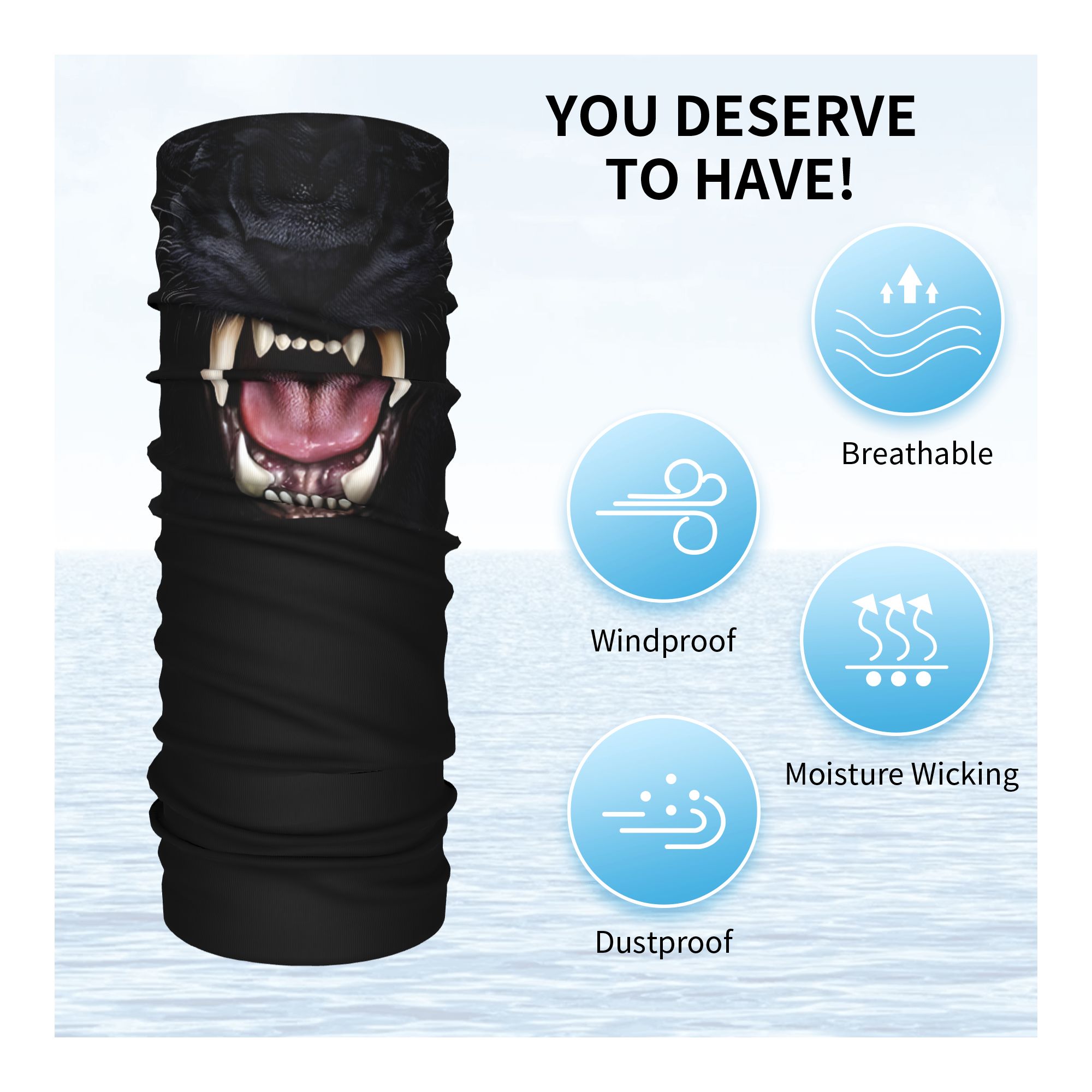 Custom Black Panther Animal He - огляд і ціна Wool Balaclava Knit