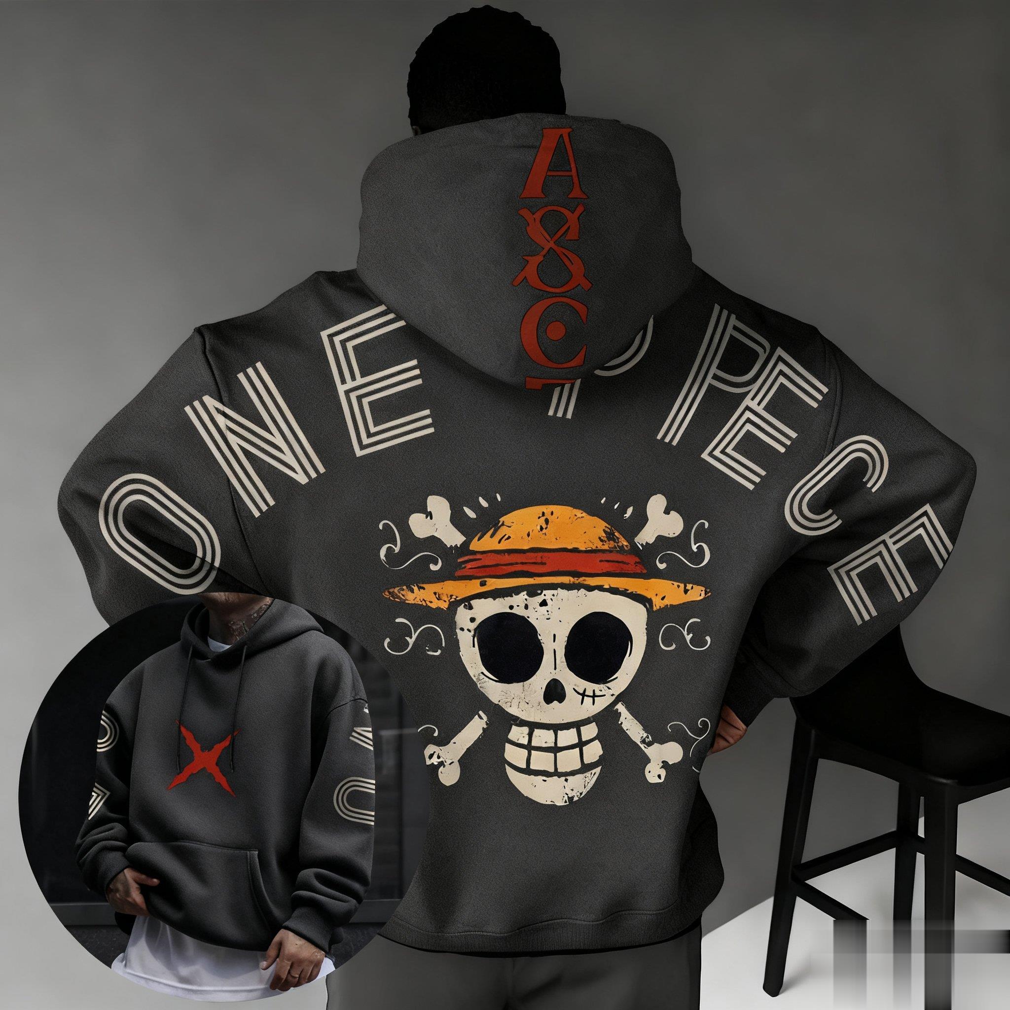 Y2k Oversized One Piece Hoodie - огляд і ціна Winter Clothing Anime