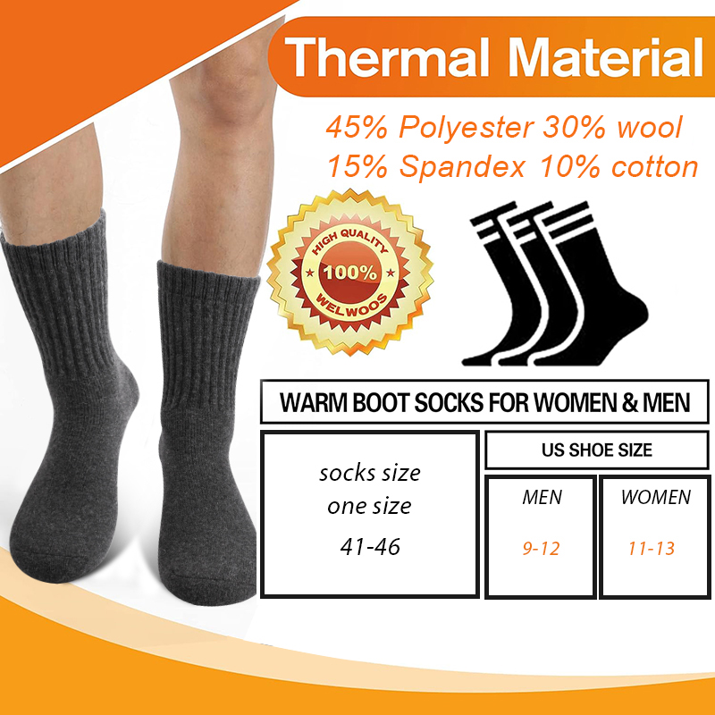 5Pairs Winter Men's Merino Woo - огляд і ціна Thermal Sock Merino