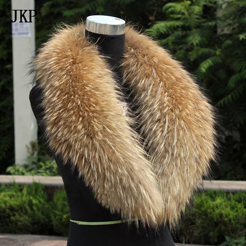 Natural Fur Collar Real raccoo - огляд і ціна Winter Clothing Equipment