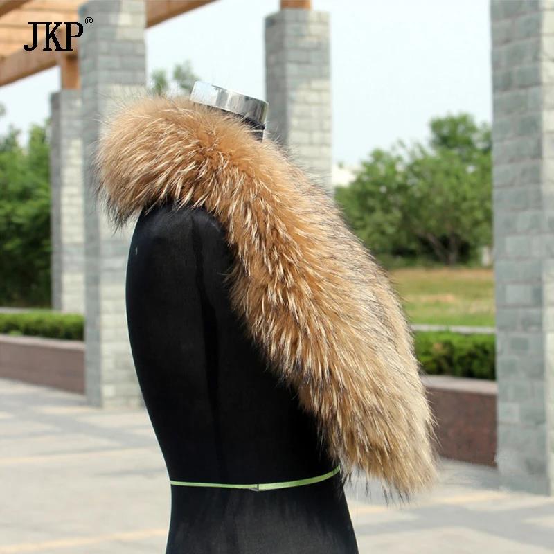Natural Fur Collar Real raccoo - огляд і ціна Winter Clothing Equipment
