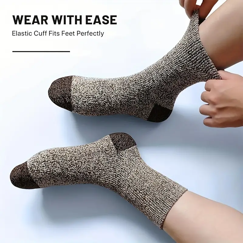5 Pairs Merino Wool Socks For  - огляд і ціна Thermal Sock Merino
