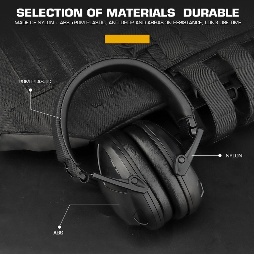 IPSC Shooting Noise Cancelling - огляд і ціна Ear Muff Foldable