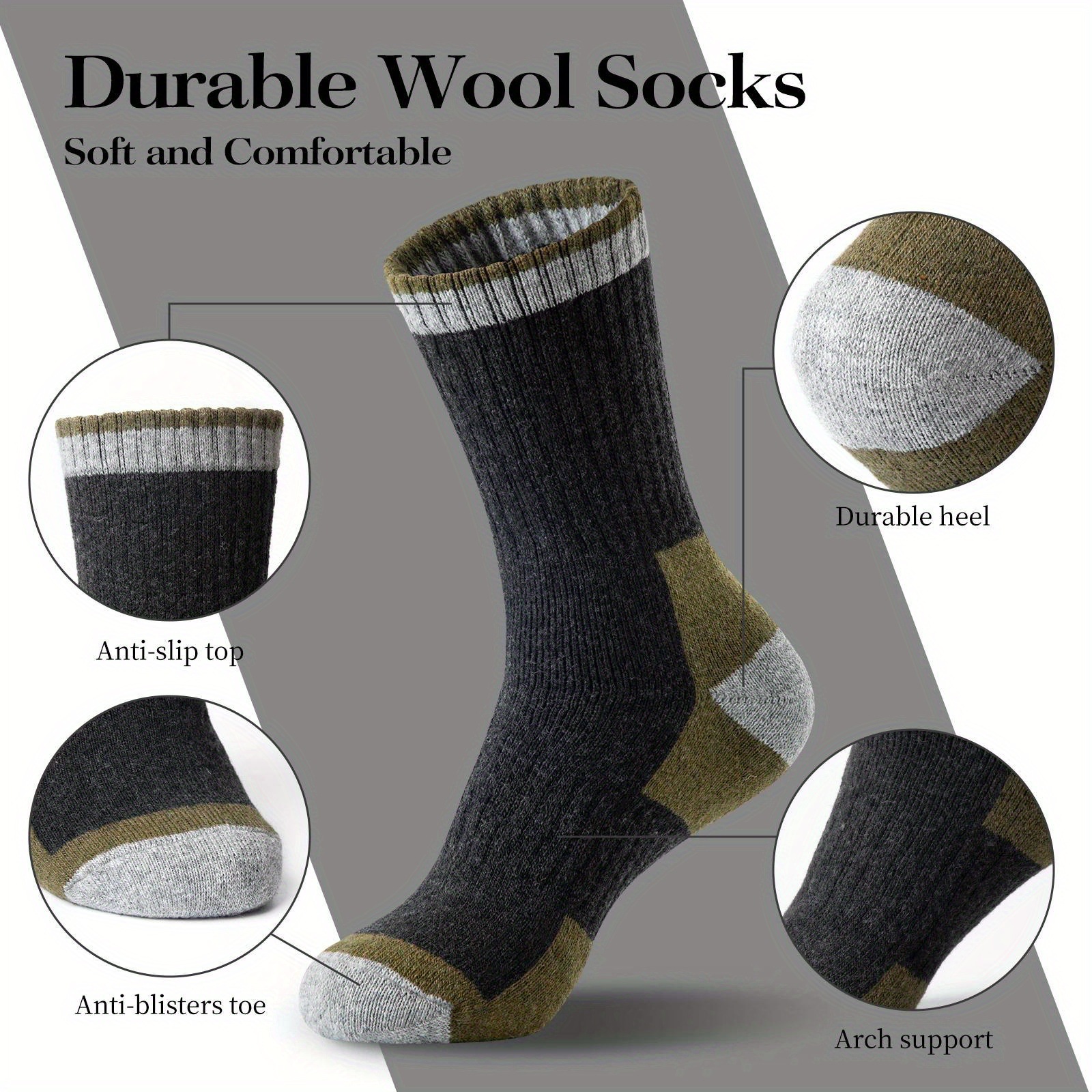 Winter Merino Wool Socks Thick - огляд і ціна Thermal Sock Merino