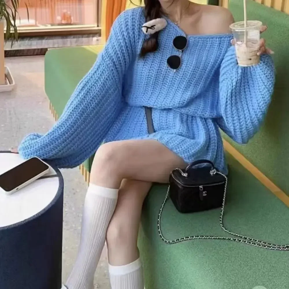 Autumn Women's Knit Sweater Ko - огляд і ціна Winter Clothing Offer