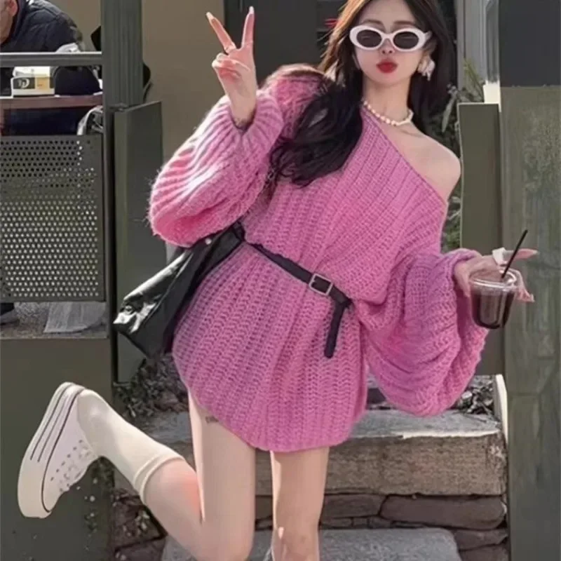 Autumn Women's Knit Sweater Ko - огляд і ціна Winter Clothing Offer