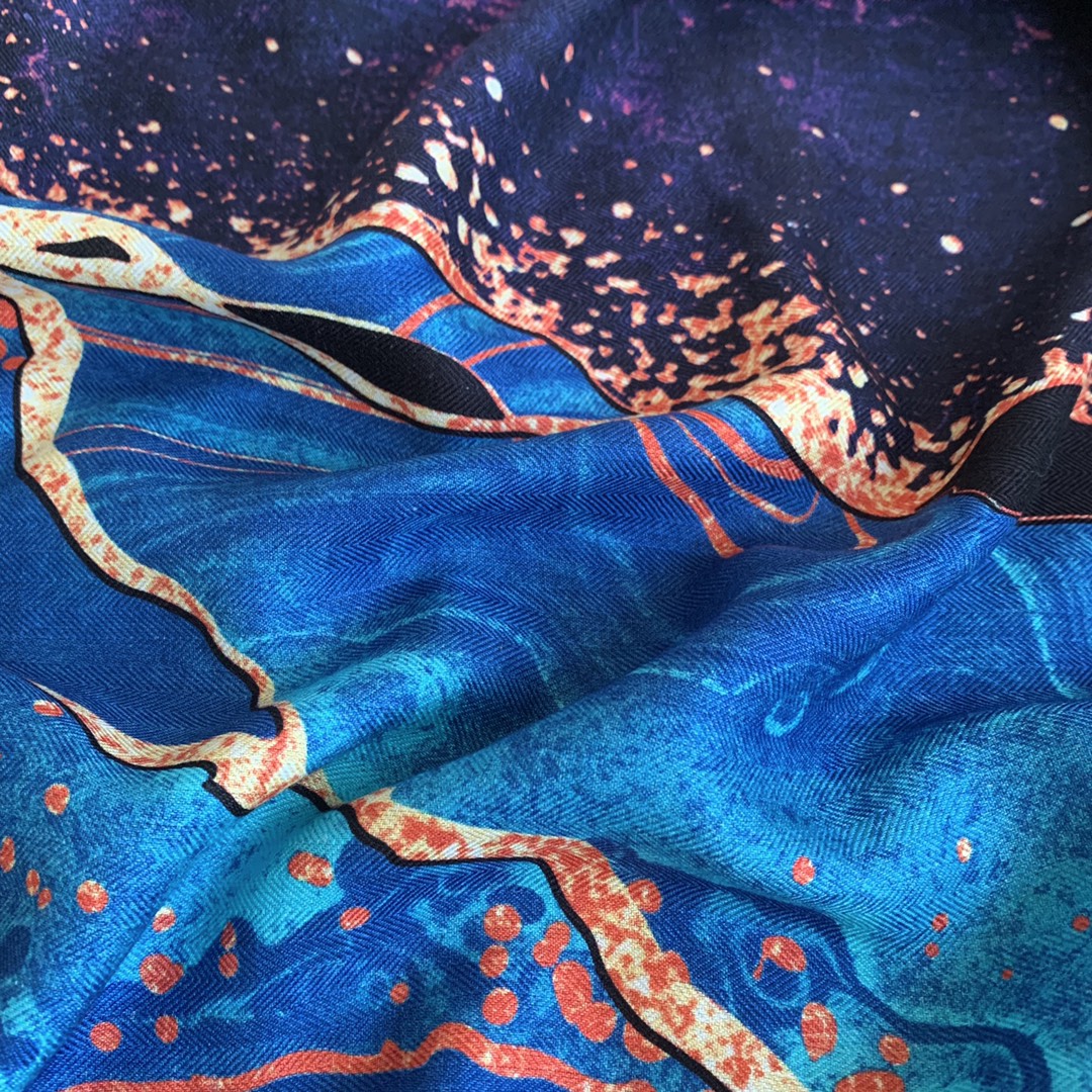 110CM Velvet Handmade Silk Cas - огляд і ціна Cashmere Scarf Wrap