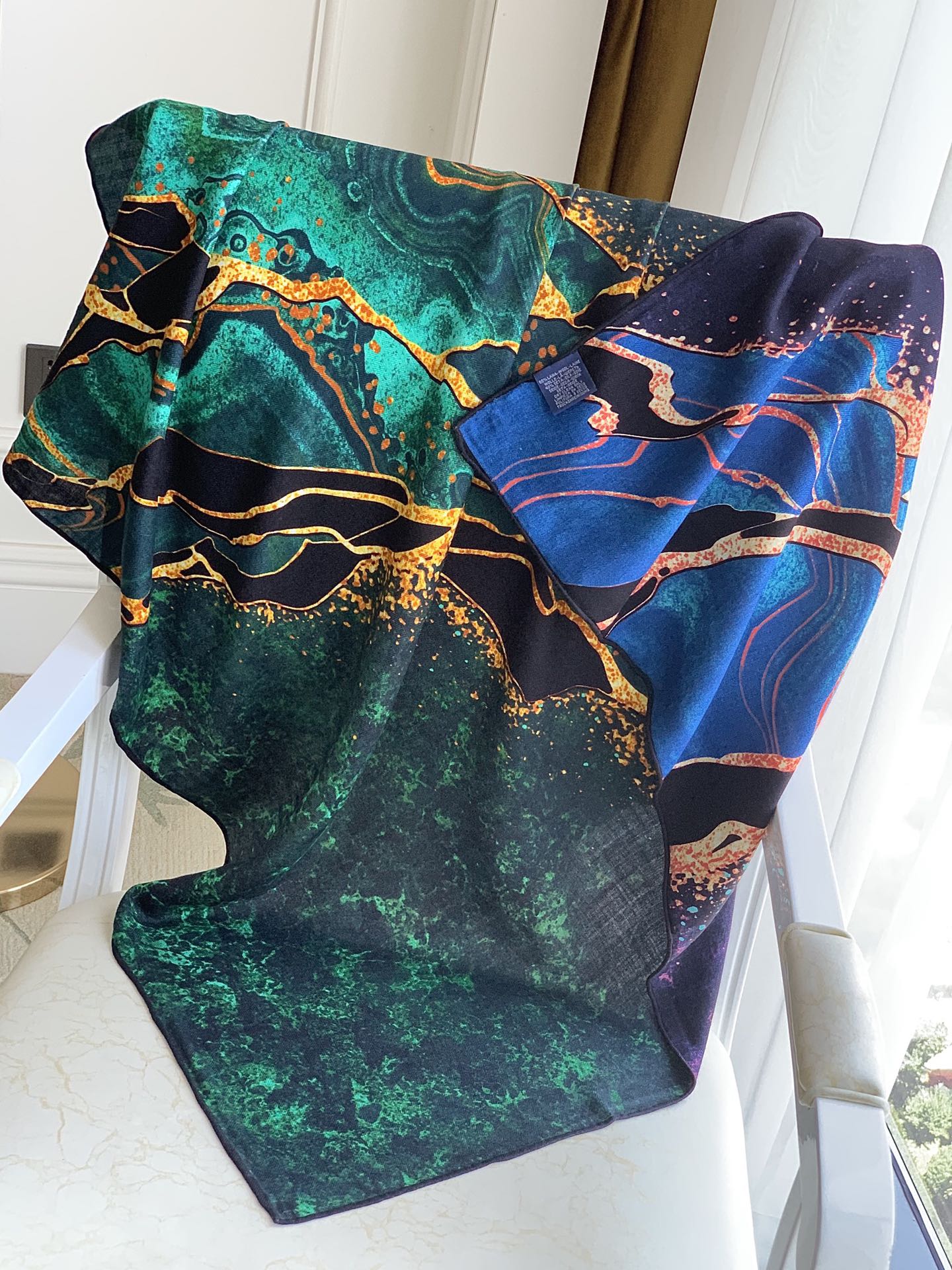 110CM Velvet Handmade Silk Cas - огляд і ціна Cashmere Scarf Wrap