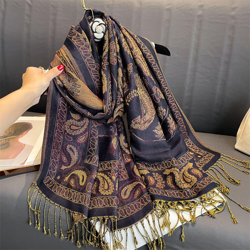 Luxury Brand Autumn Cashmere P - огляд і ціна Cashmere Scarf Wrap