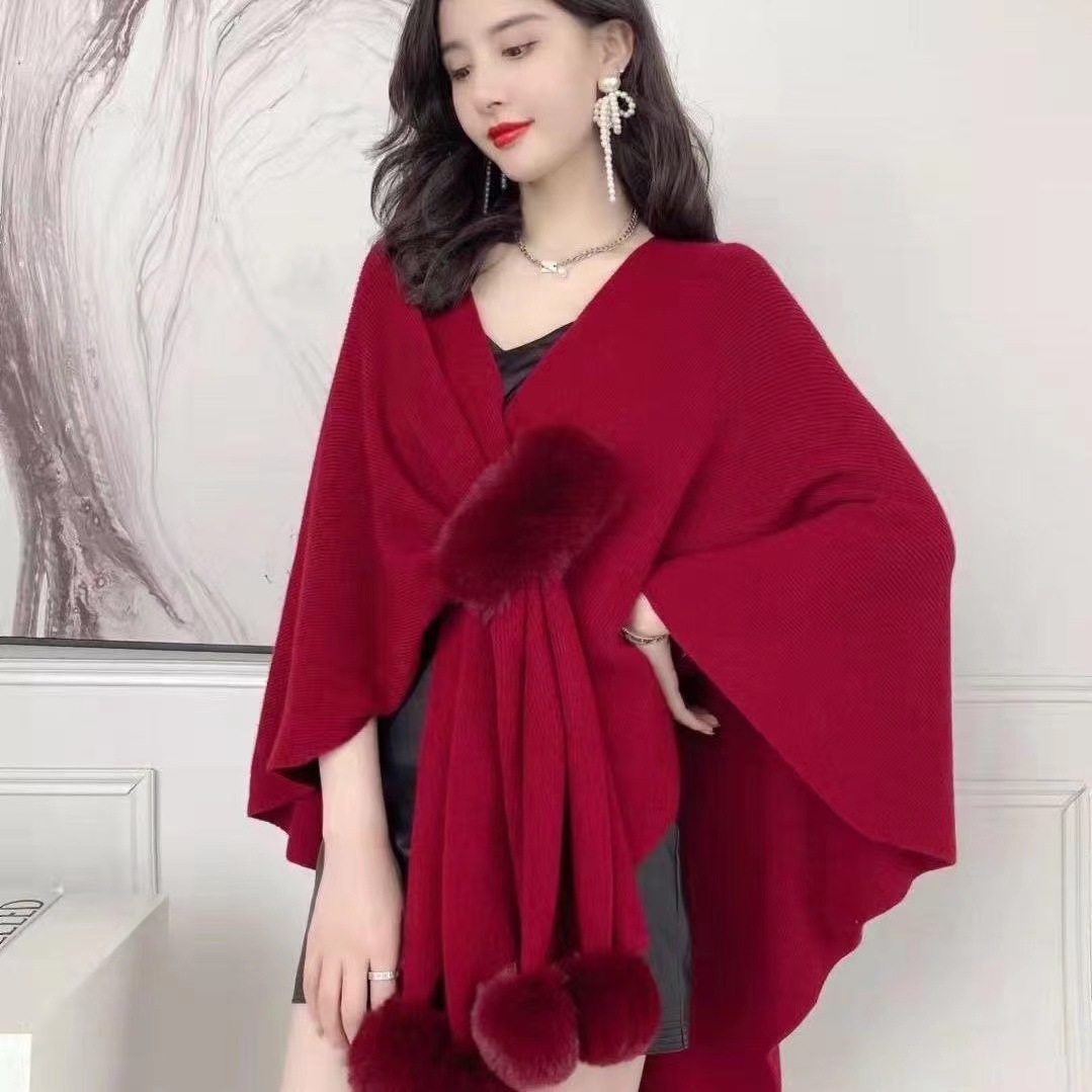 Autumn New Vintage Knitted Sha - огляд і ціна Winter Clothing Equipment
