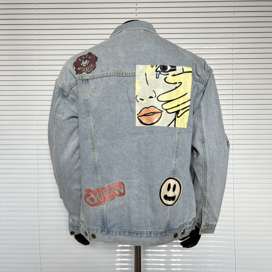 Drew House Smiling Printing lo - огляд і ціна Winter Clothing Logos