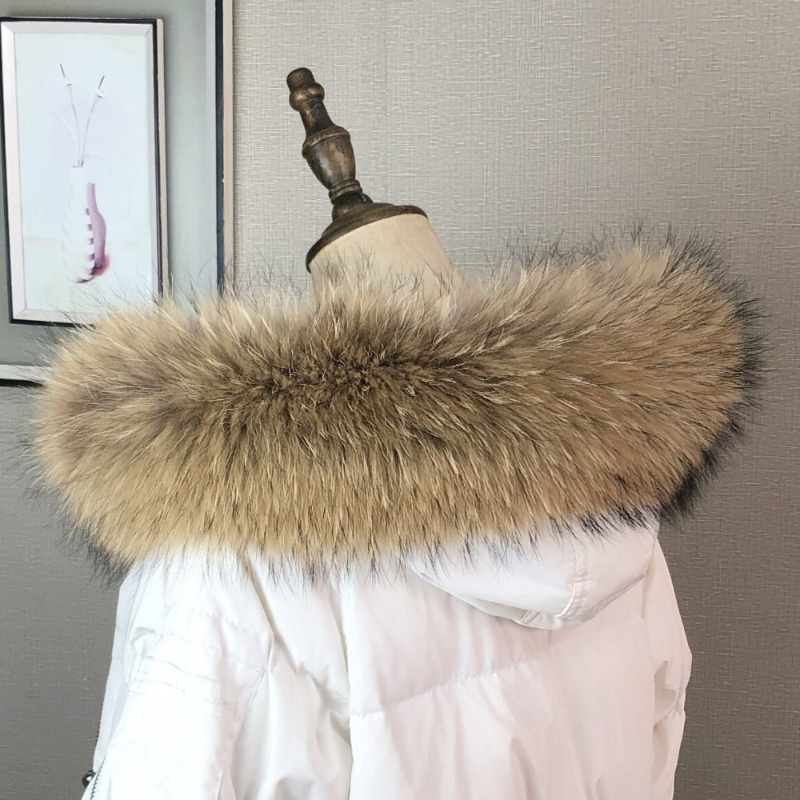 Real Fur Collar for Coat Parka - огляд і ціна Winter Clothing Equipment