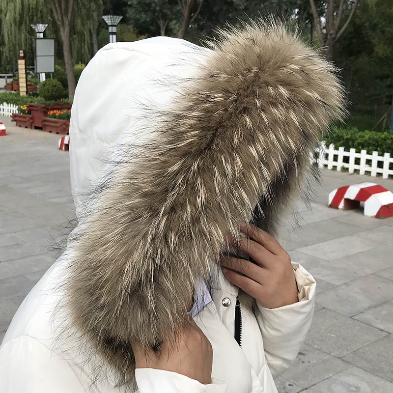 Real Fur Collar for Coat Parka - огляд і ціна Winter Clothing Equipment