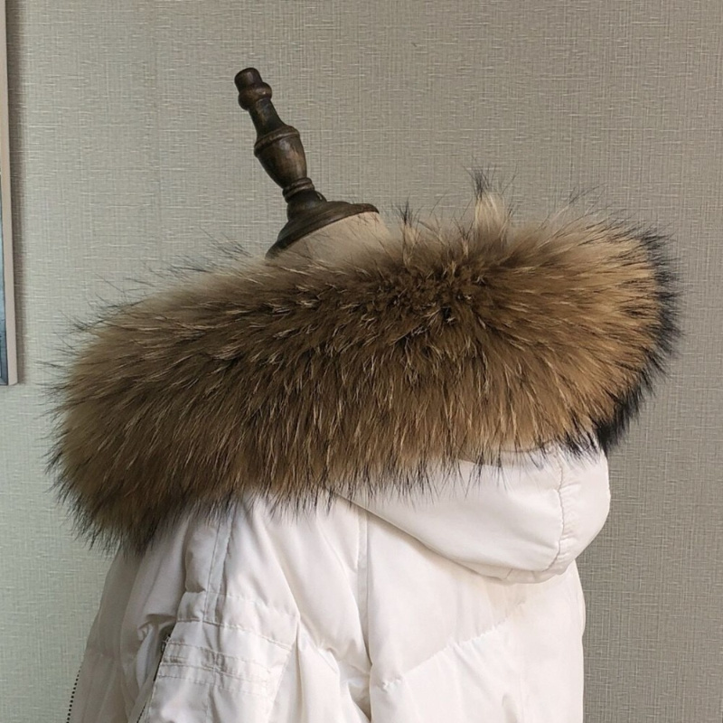 Real Fur Collar for Coat Parka - огляд і ціна Winter Clothing Equipment