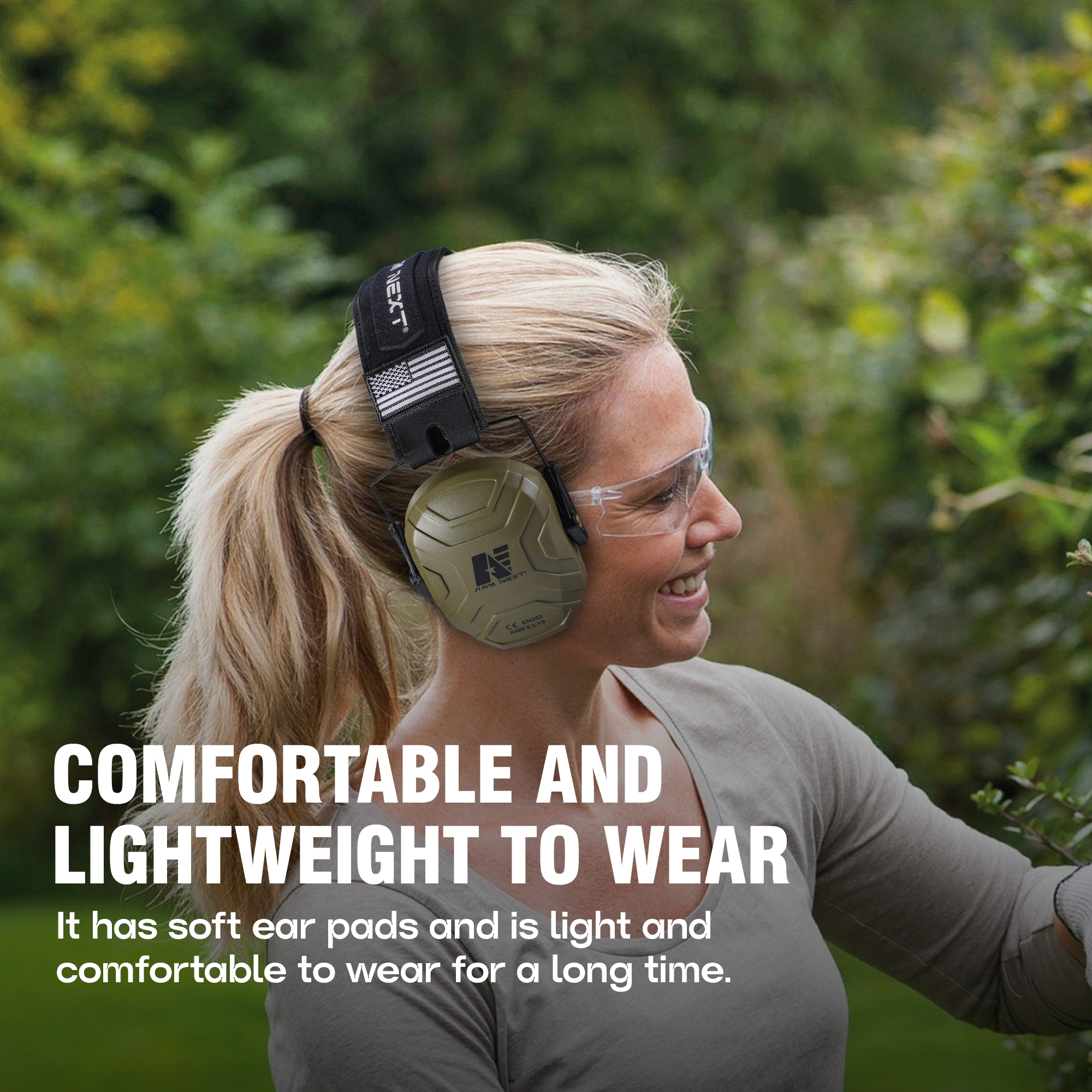 Foldable 26dB Professional Noi - огляд і ціна Ear Muff Foldable