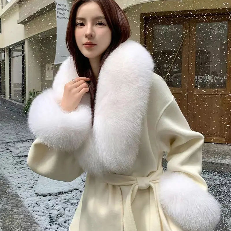 2025 Real Fox Fur Collar Winte - огляд і ціна Winter Clothing Equipment