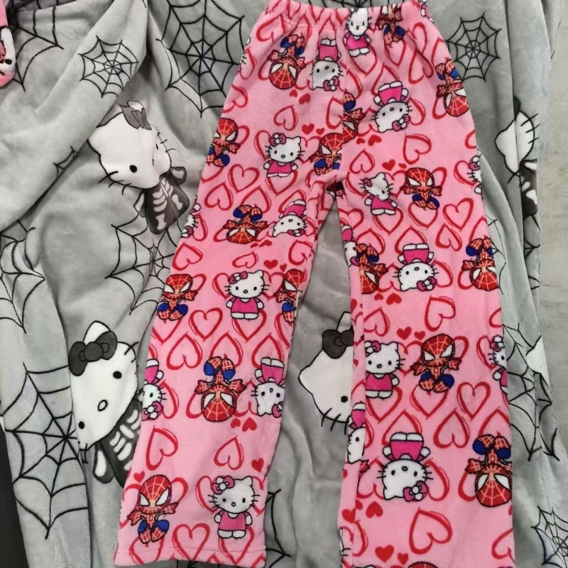 Hot Hello Kitty Flannel Pajama - огляд і ціна Winter Clothing Anime