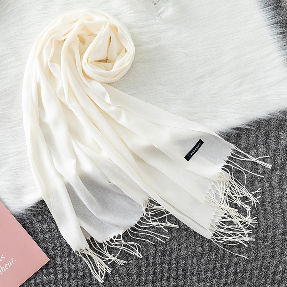 Fashion Solid Scarf Women Cash - огляд і ціна Cashmere Scarf Wrap