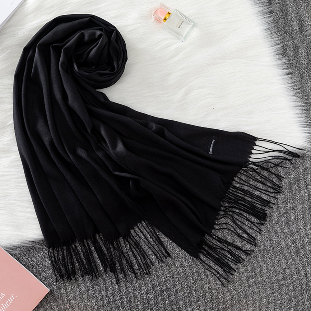 Fashion Solid Scarf Women Cash - огляд і ціна Cashmere Scarf Wrap