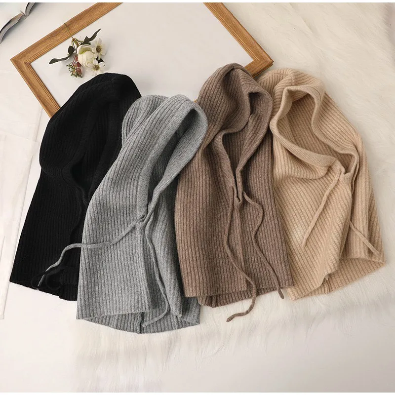 Knitted Hooded Winter Balaclav - огляд і ціна Wool Balaclava Knit