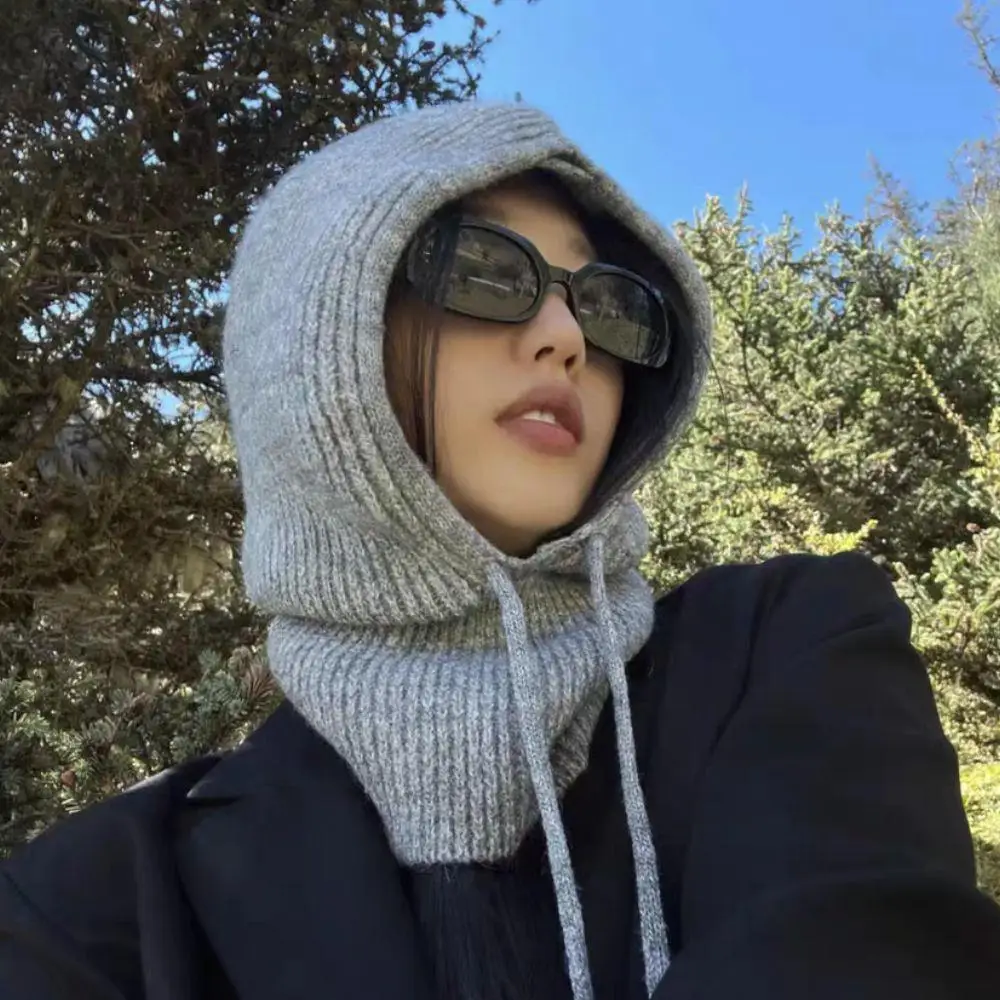 Knitted Hooded Winter Balaclav - огляд і ціна Wool Balaclava Knit