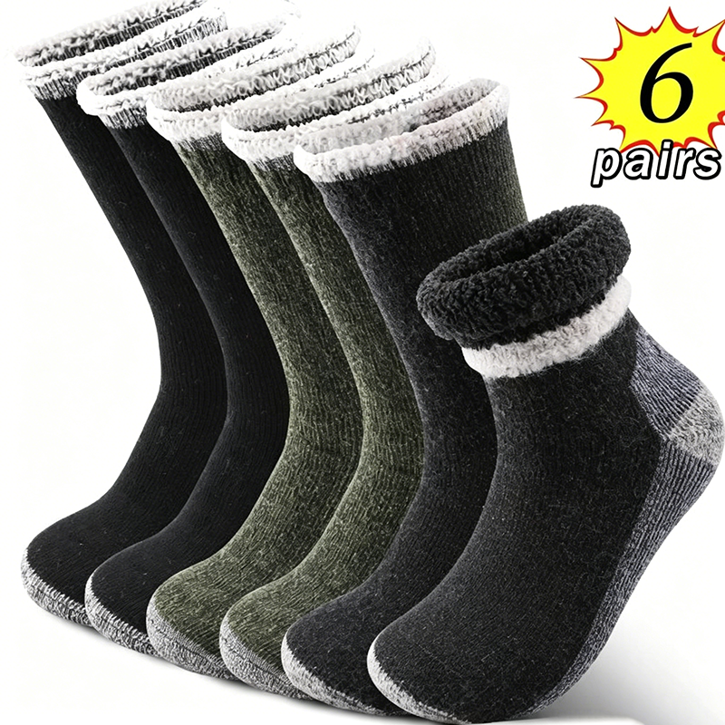 6 Pairs Merino Men's Wool Hiki - огляд і ціна Thermal Sock Merino