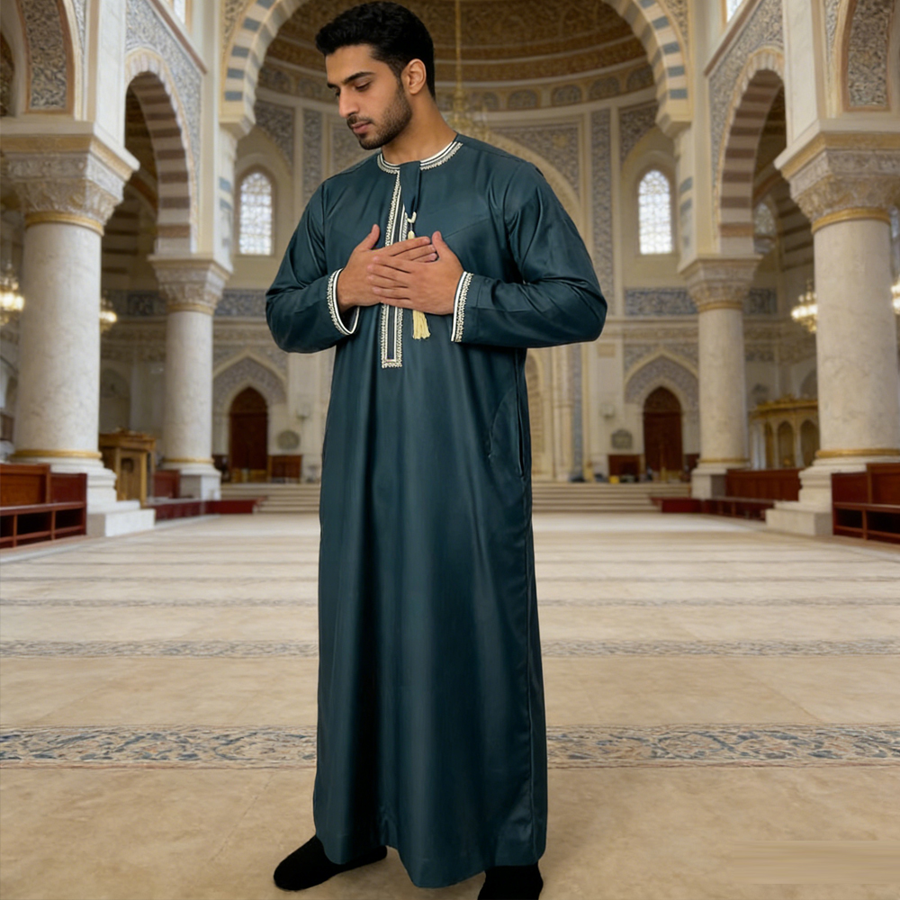 New Muslim Men Dress Abaya Daf - огляд і ціна Winter Clothing Pakistan Men
